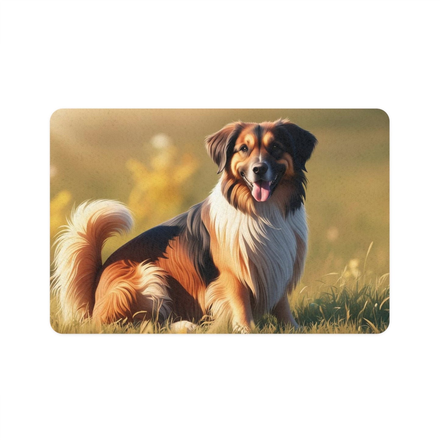 Tapis antidérapant pour animaux de compagnie – Tapis d'alimentation étanche pour chiens