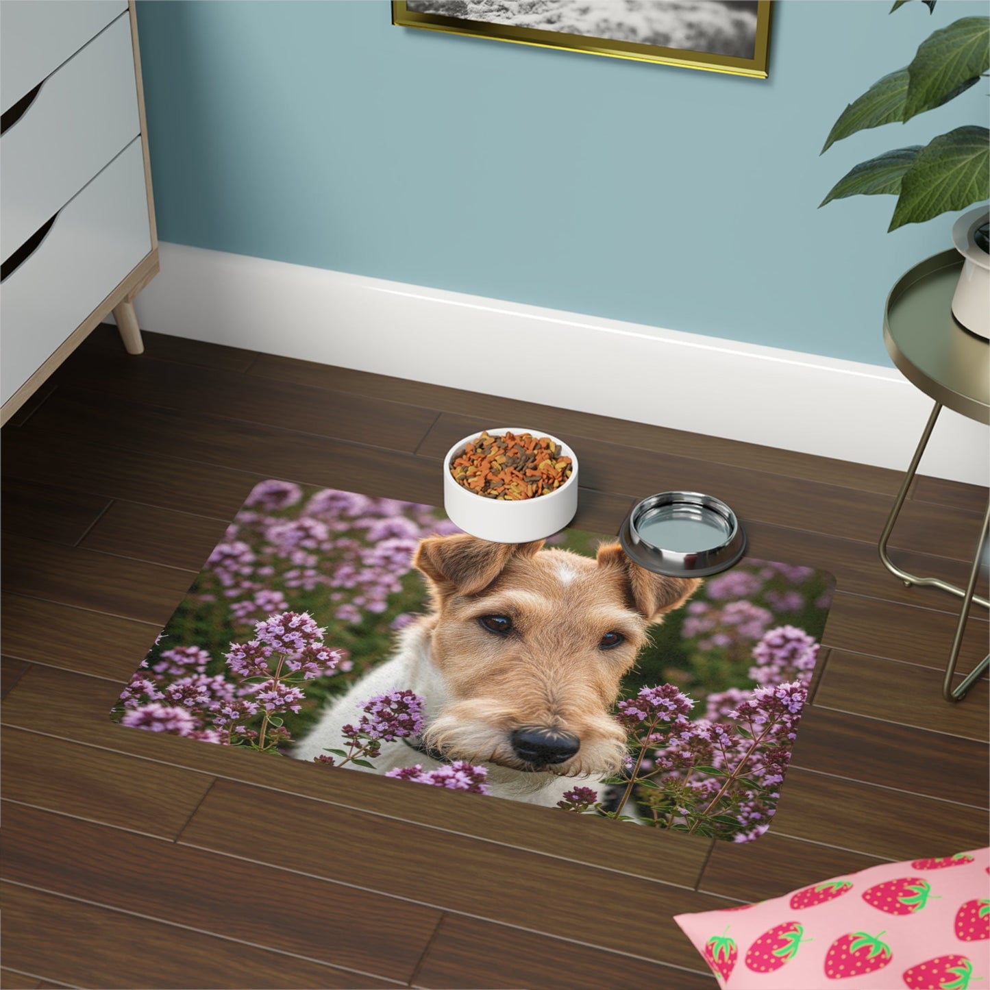 Non-Slip Pet Food Mat – Waterproof Feeding Mat for Dogs