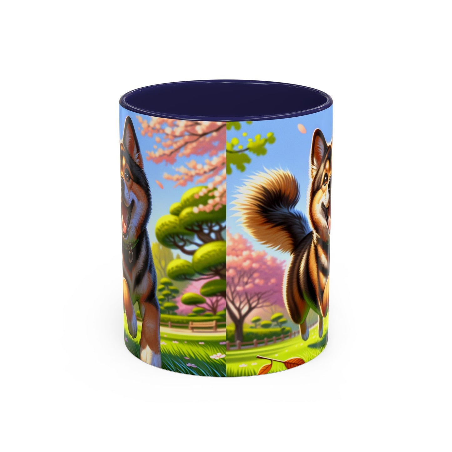 Keramiktasse mit Hunderassen-Motiv – 11 oz & 15 oz