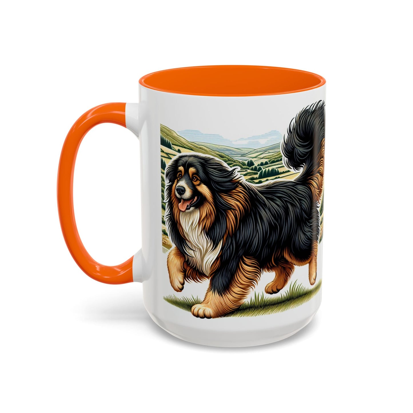 Keramiktasse mit Hunderassen-Motiv – 11 oz & 15 oz
