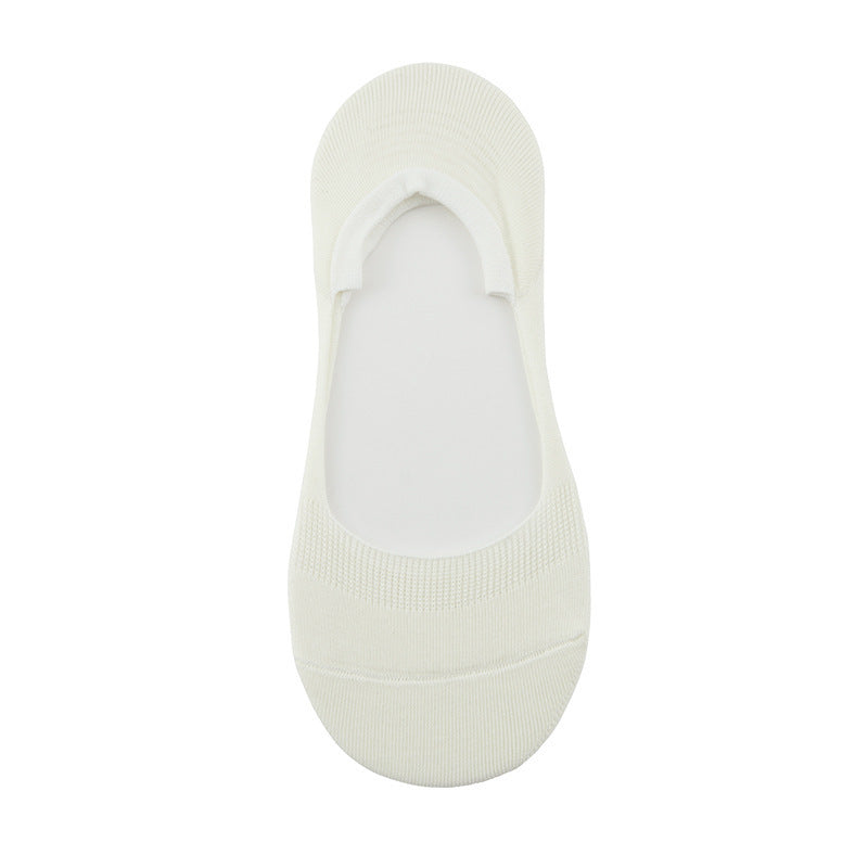 Women's Breathable Cotton Solid Color Invisible Foot Sock