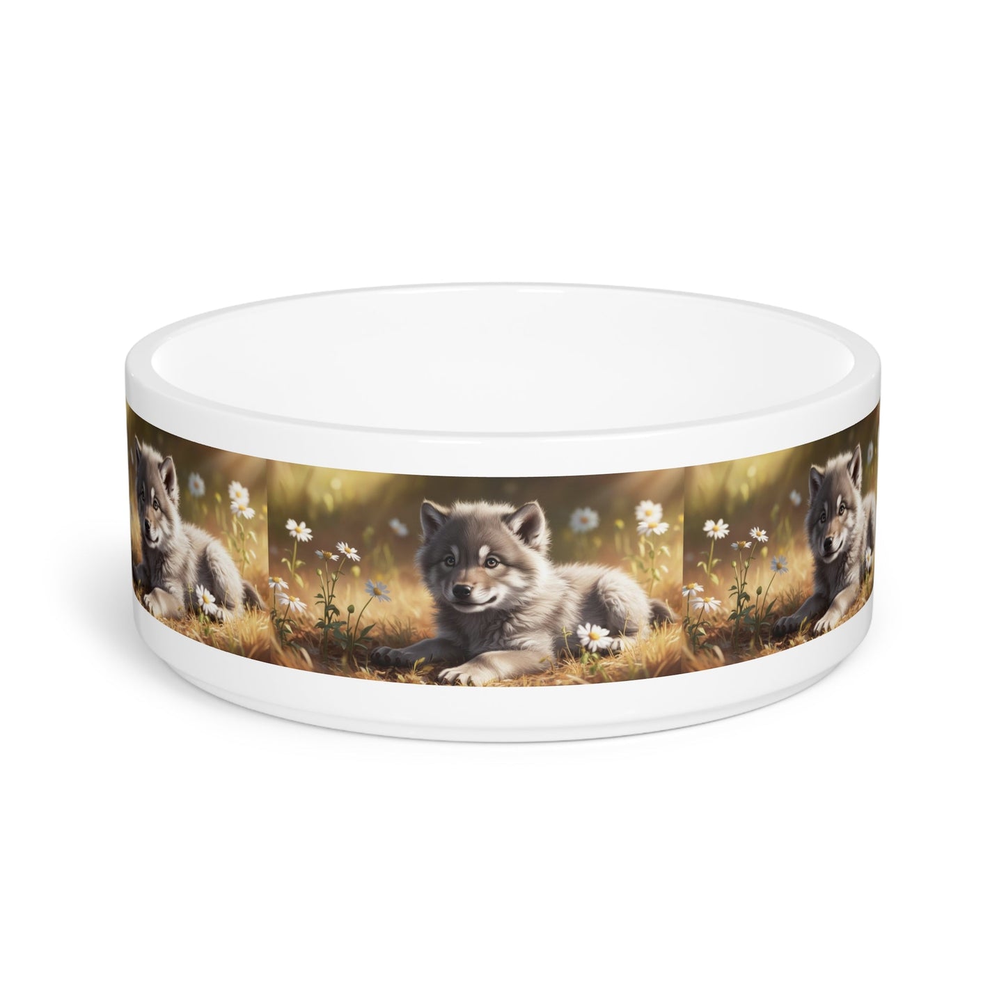 Ceramic Pet Bowl – 16 oz Dog Feeding Bowl