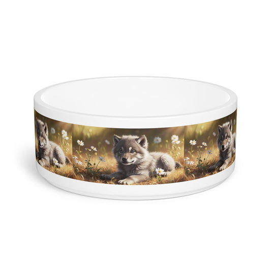 Ceramic Pet Bowl – 16 oz Dog Feeding Bowl