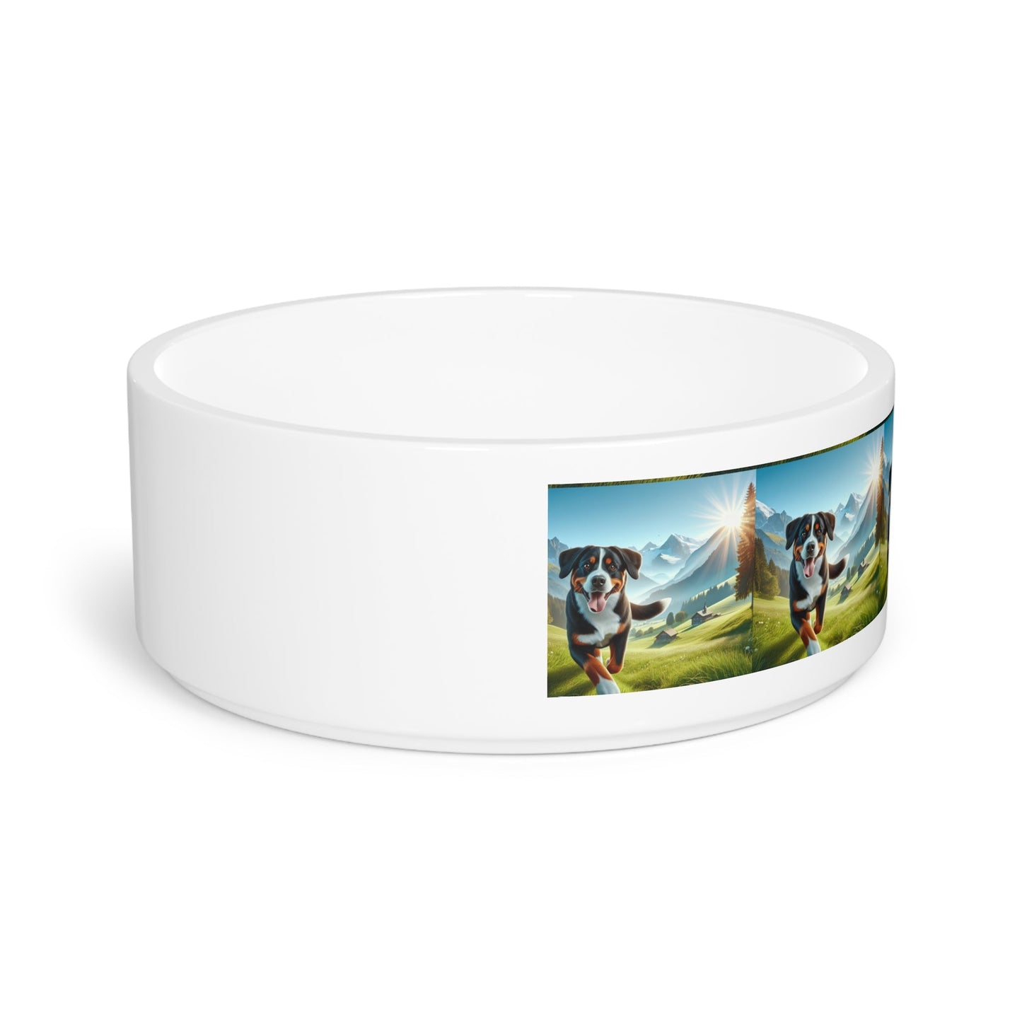 Ceramic Pet Bowl – 16 oz Dog Feeding Bowl