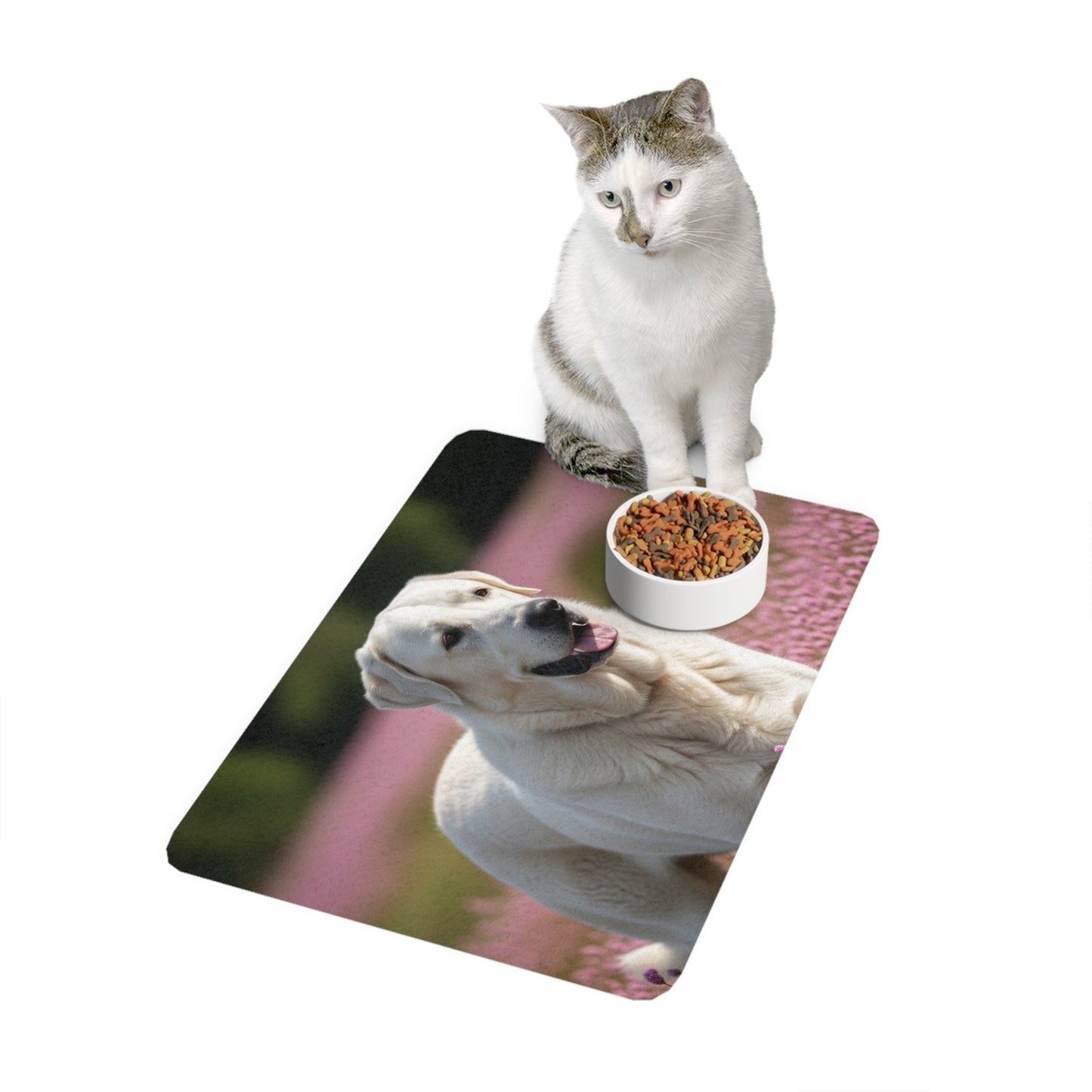 Non-Slip Pet Food Mat – Waterproof Feeding Mat for Dogs