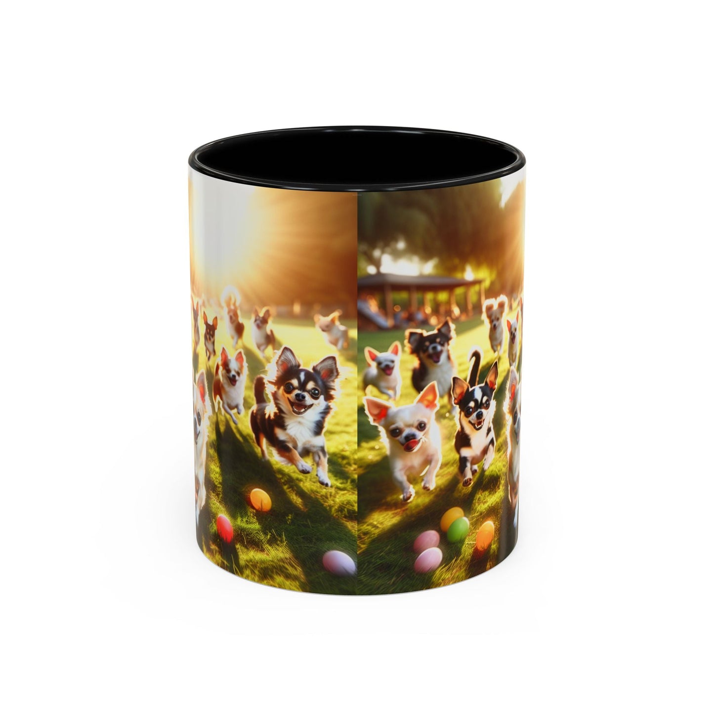 Keramiktasse mit Hunderassen-Motiv – 11 oz & 15 oz