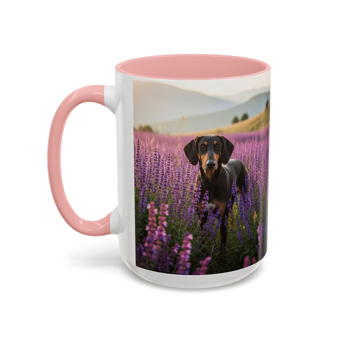 Keramiktasse mit Hunderassen-Motiv – 325 ml & 440 ml