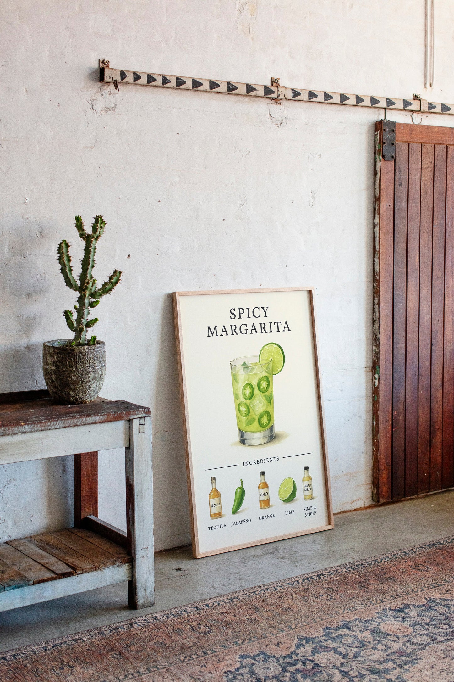 Recette de cocktail Margarita épicée à imprimer