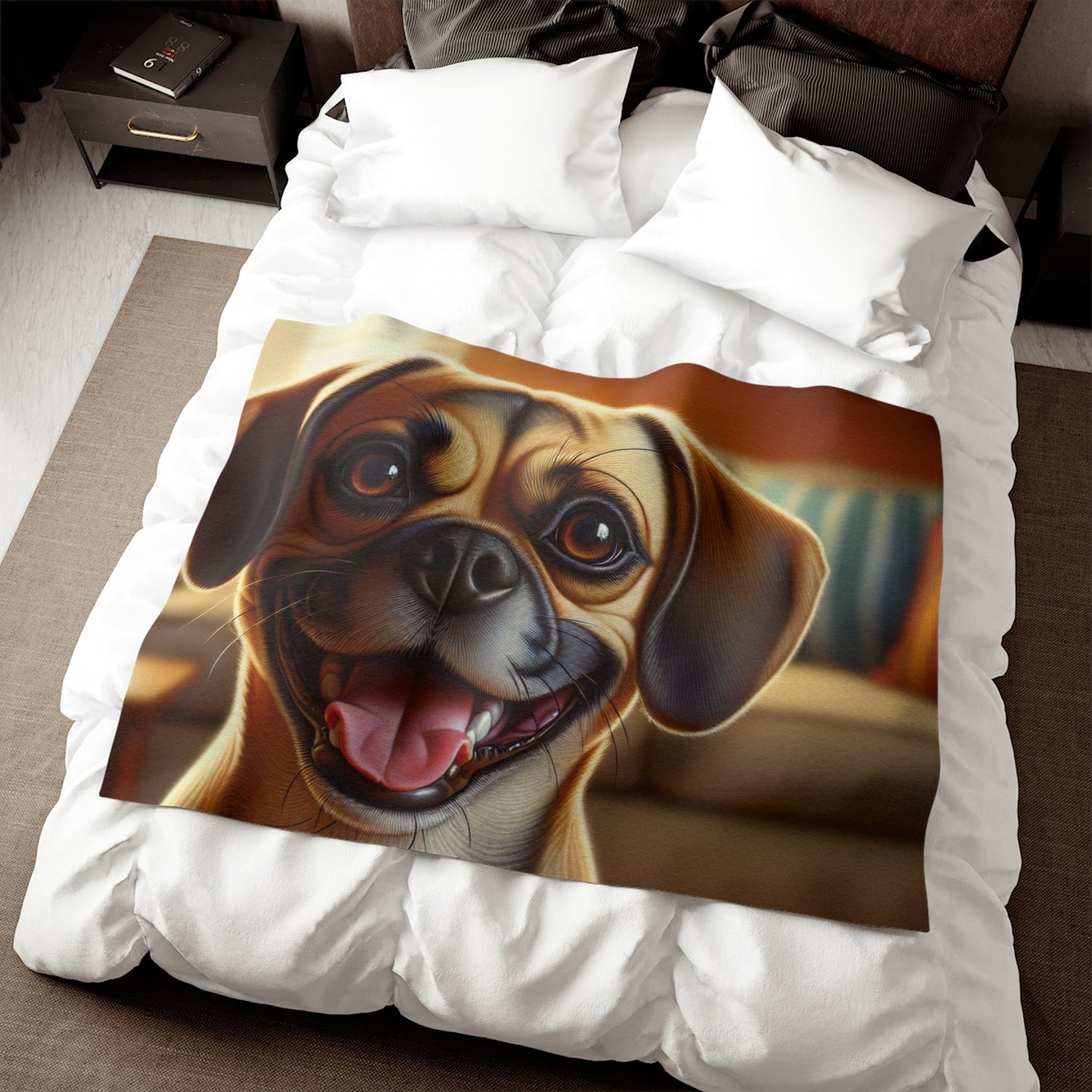 Sweatshirt Blanket – Plush Fleece Throw, 2 Size Options