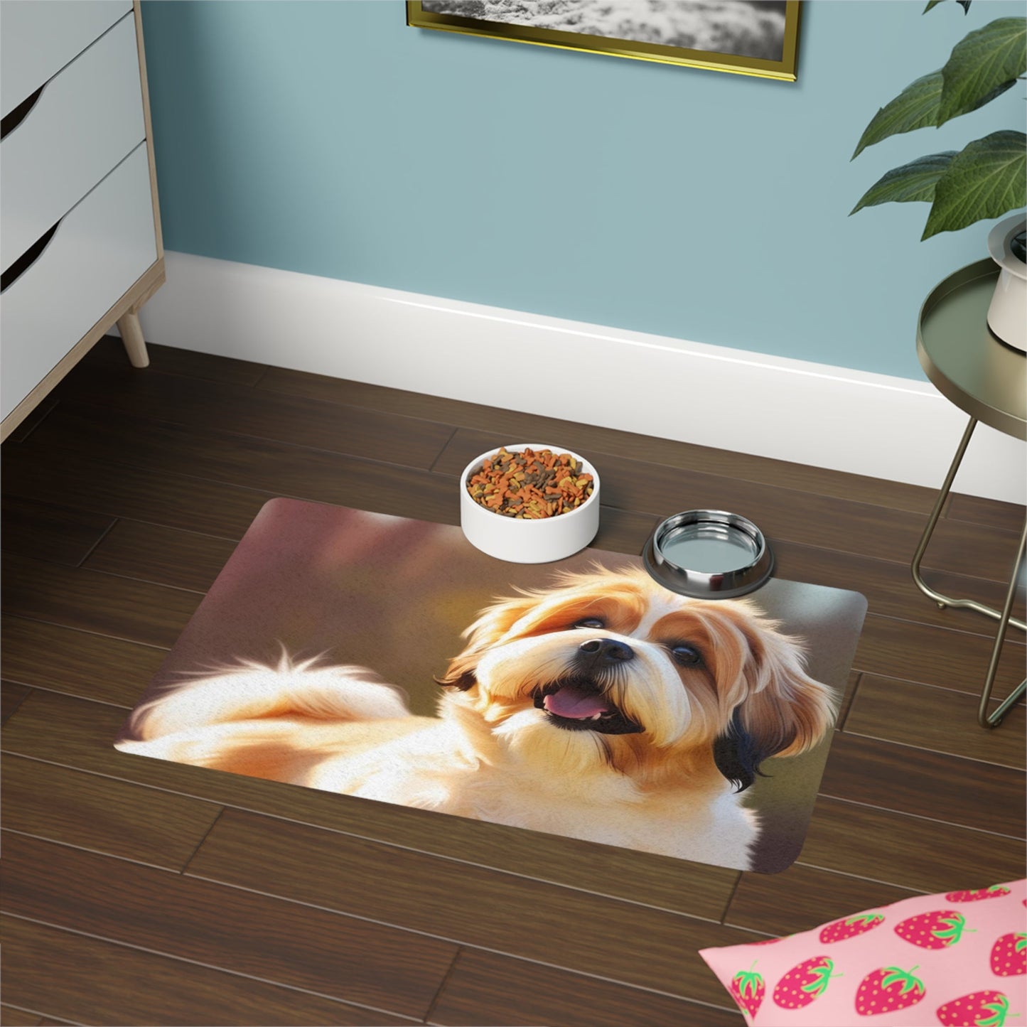 Non-Slip Pet Food Mat – Waterproof Feeding Mat for Dogs
