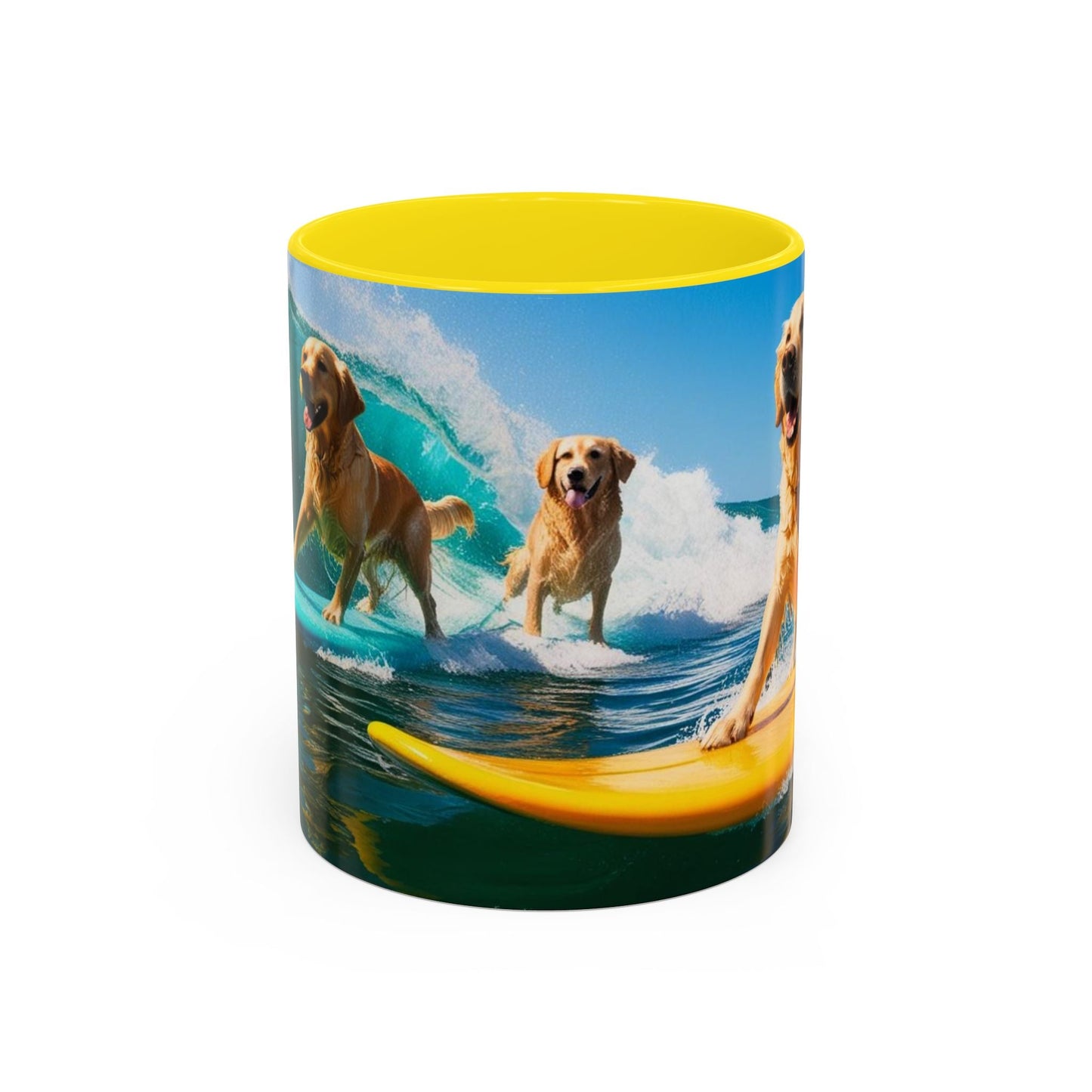 Keramiktasse mit Hunderassen-Motiv – 11 oz & 15 oz