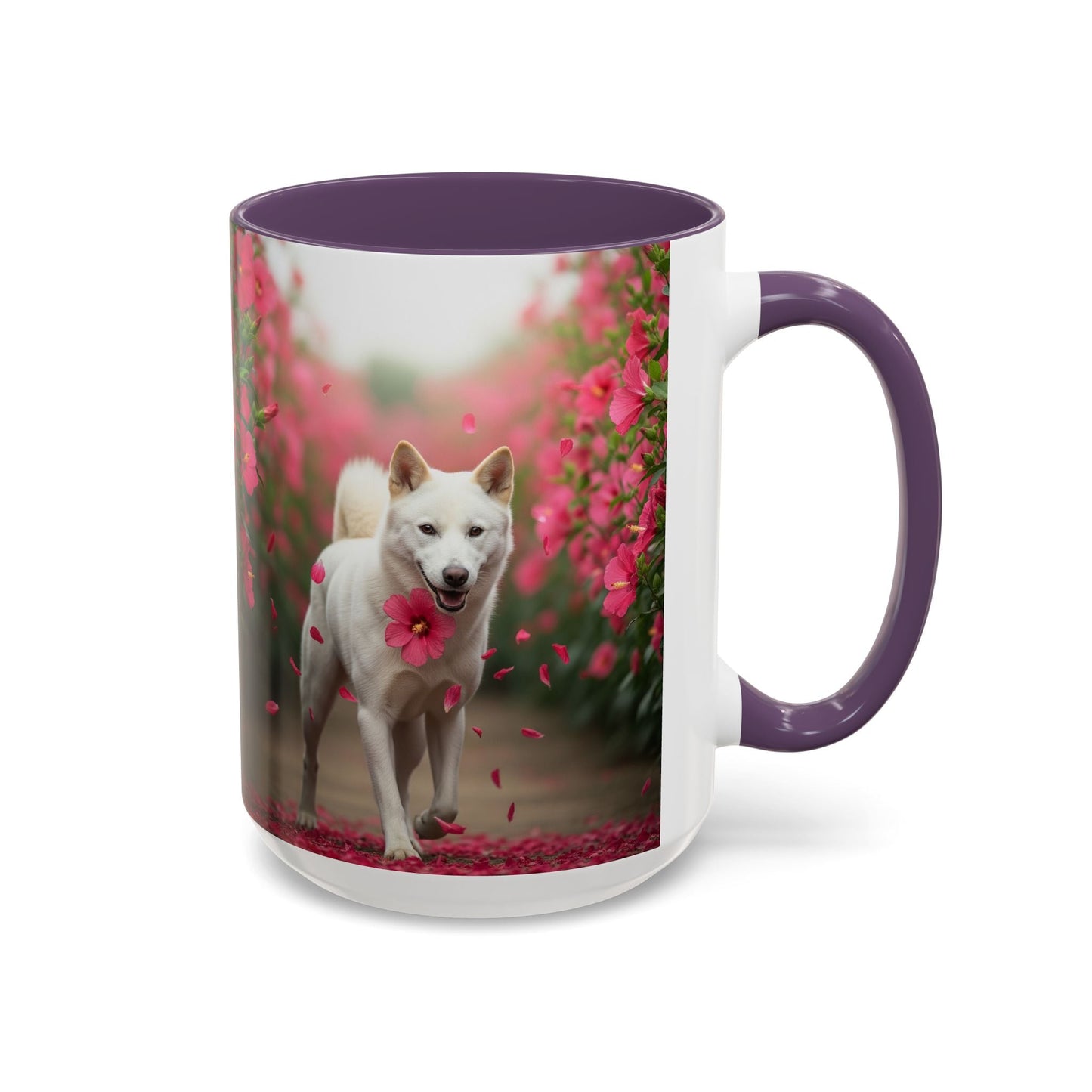 Keramiktasse mit Hunderassen-Motiv – 11 oz & 15 oz