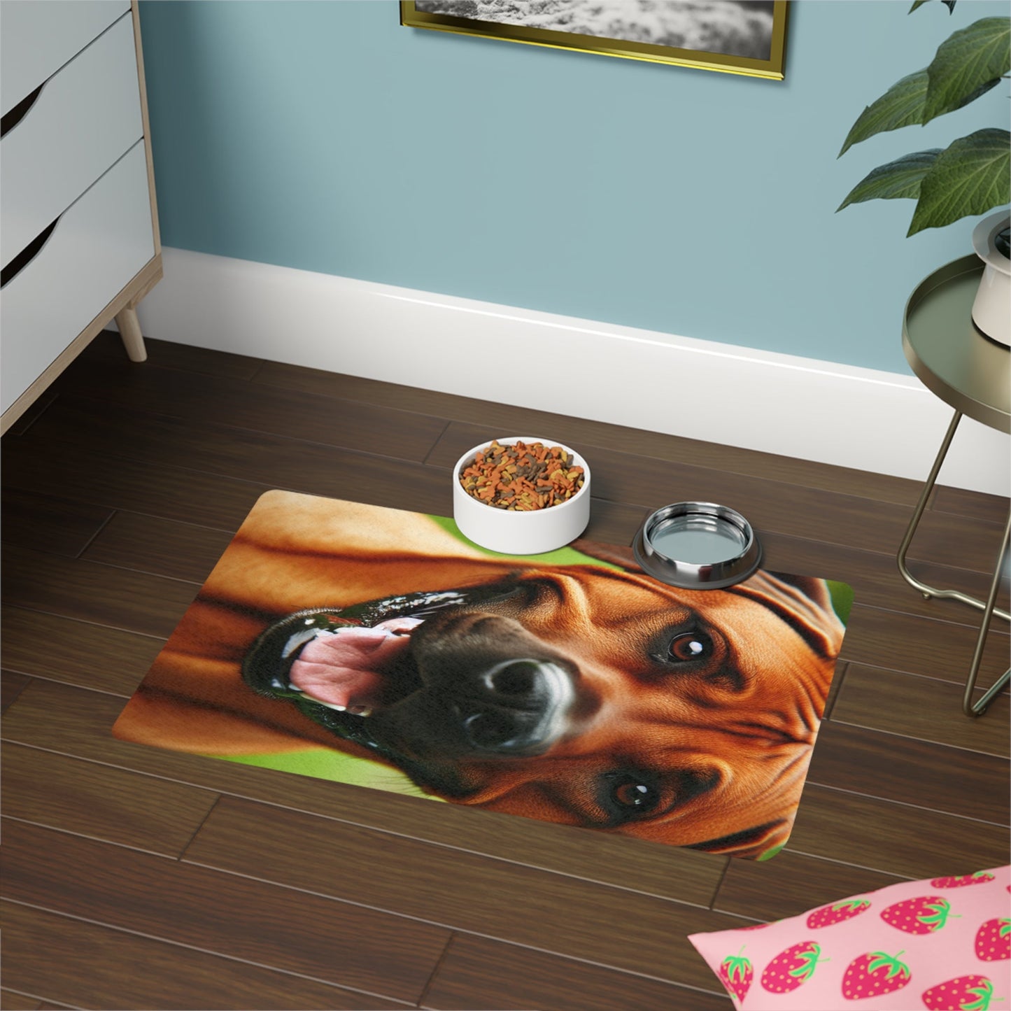 Non-Slip Pet Food Mat – Waterproof Feeding Mat for Dogs