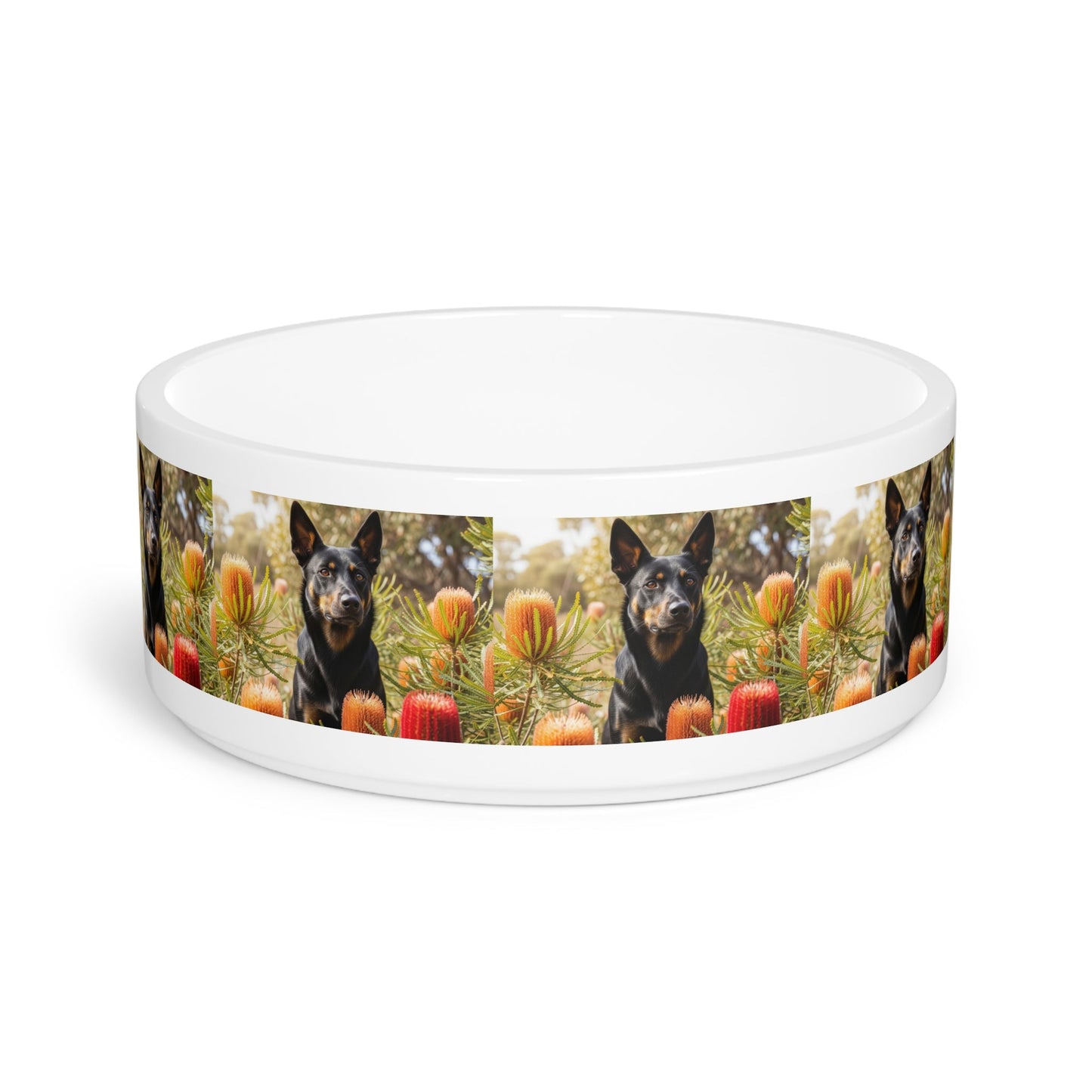 Ceramic Pet Bowl – 16 oz Dog Feeding Bowl