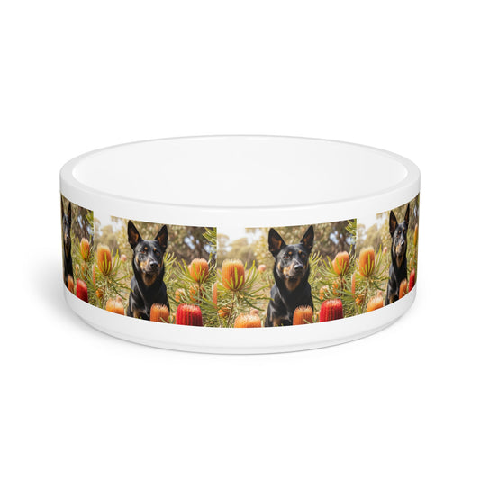 Ceramic Pet Bowl – 16 oz Dog Feeding Bowl