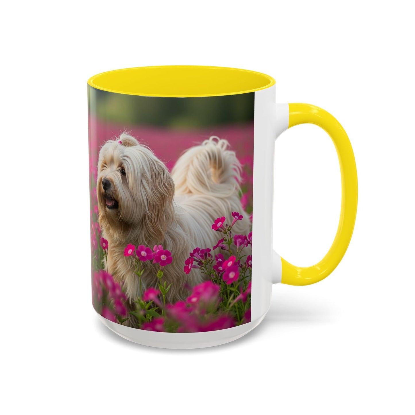 Keramiktasse mit Hunderassen-Motiv – 11 oz & 15 oz