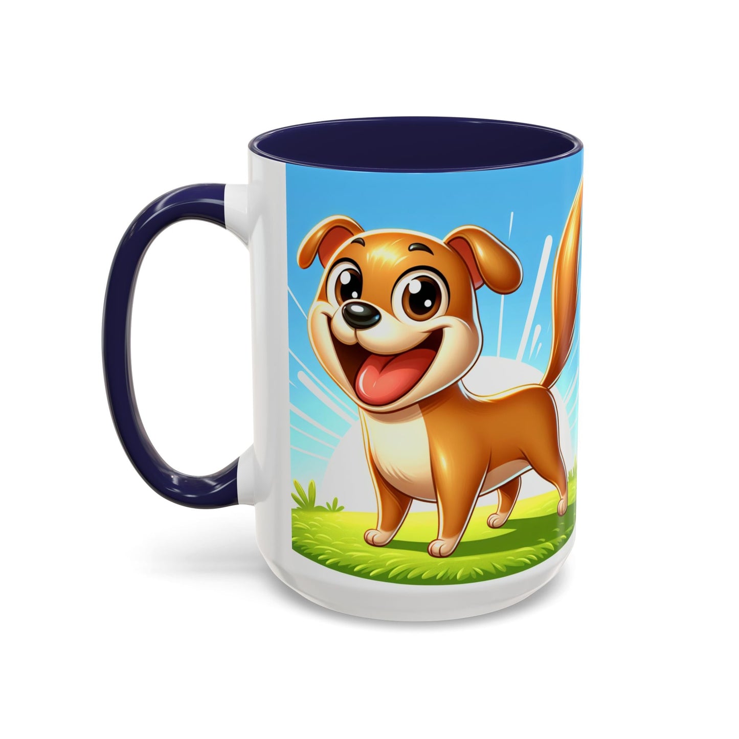 Keramiktasse mit Hunderassen-Motiv – 11 oz & 15 oz