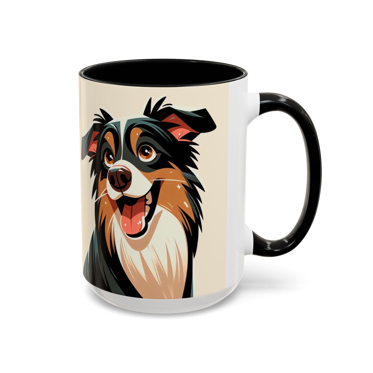 Keramiktasse mit Hunderassen-Motiv – 11 oz & 15 oz
