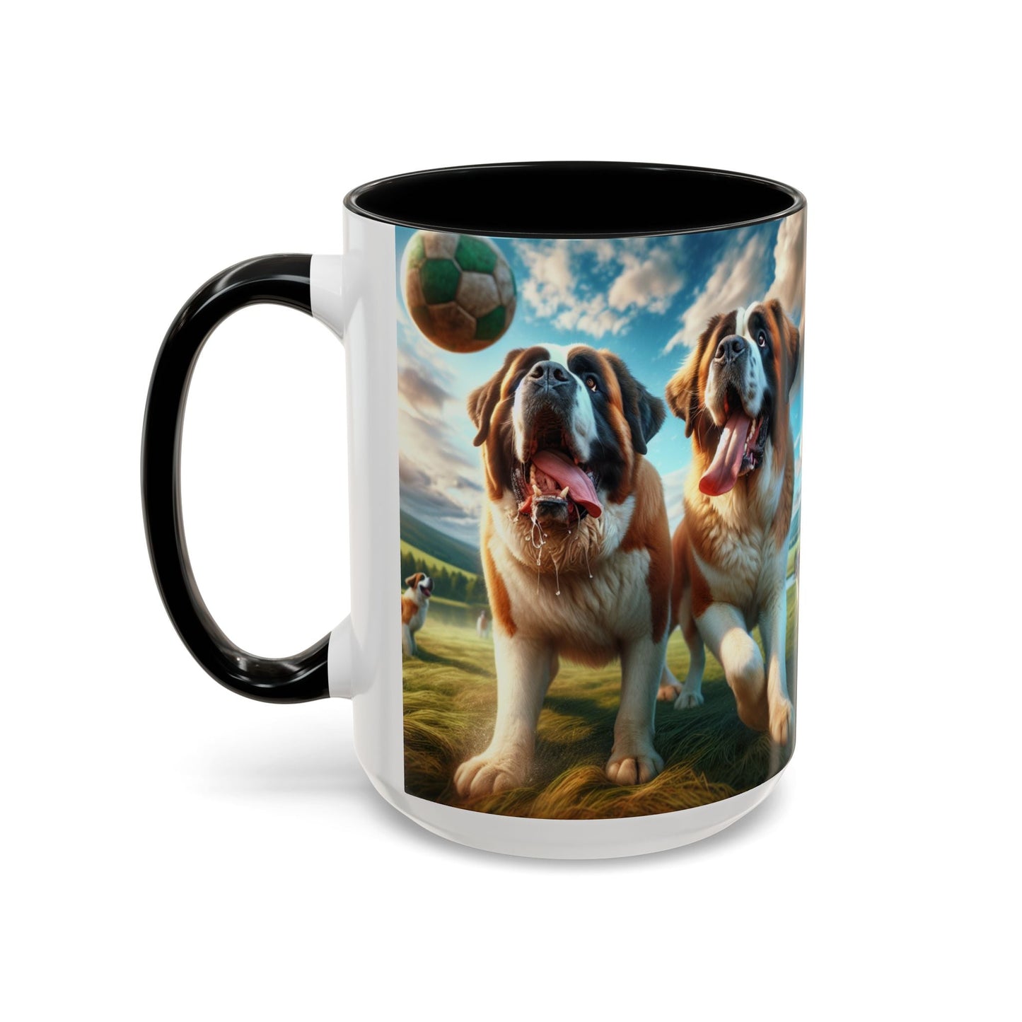 Keramiktasse mit Hunderassen-Motiv – 11 oz & 15 oz