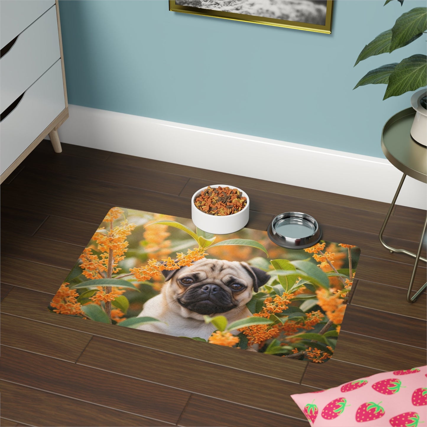 Non-Slip Pet Food Mat – Waterproof Feeding Mat for Dogs