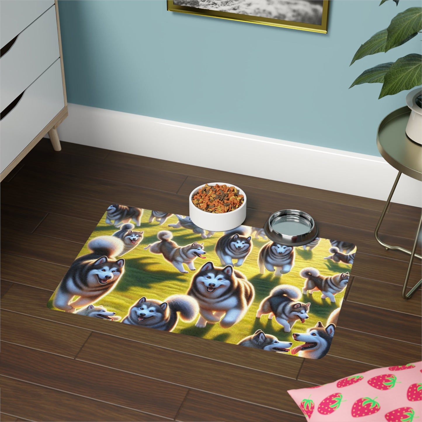Non-Slip Pet Food Mat – Waterproof Feeding Mat for Dogs