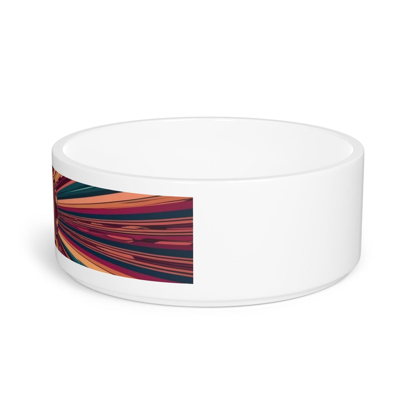 Ceramic Pet Bowl – 16 oz Dog Feeding Bowl