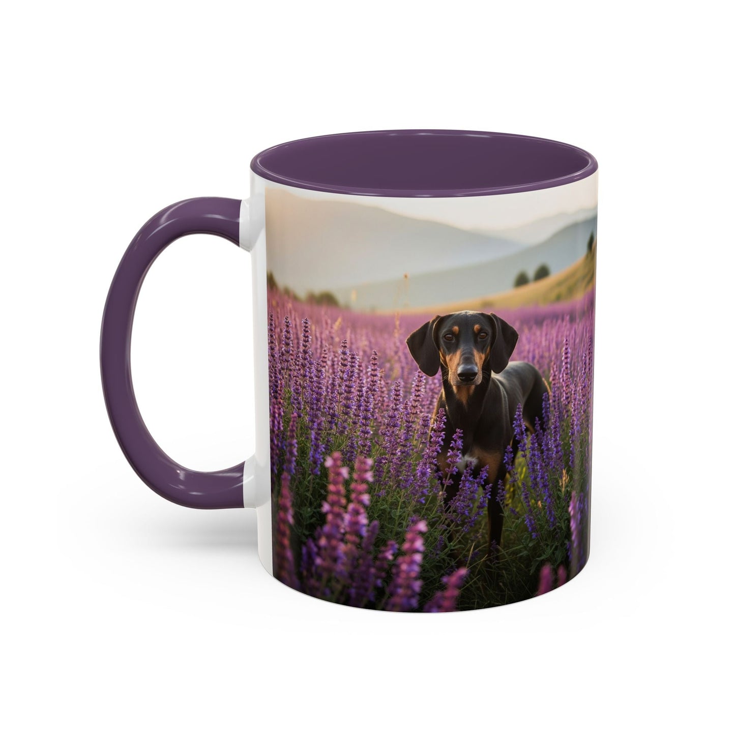 Keramiktasse mit Hunderassen-Motiv – 325 ml & 440 ml