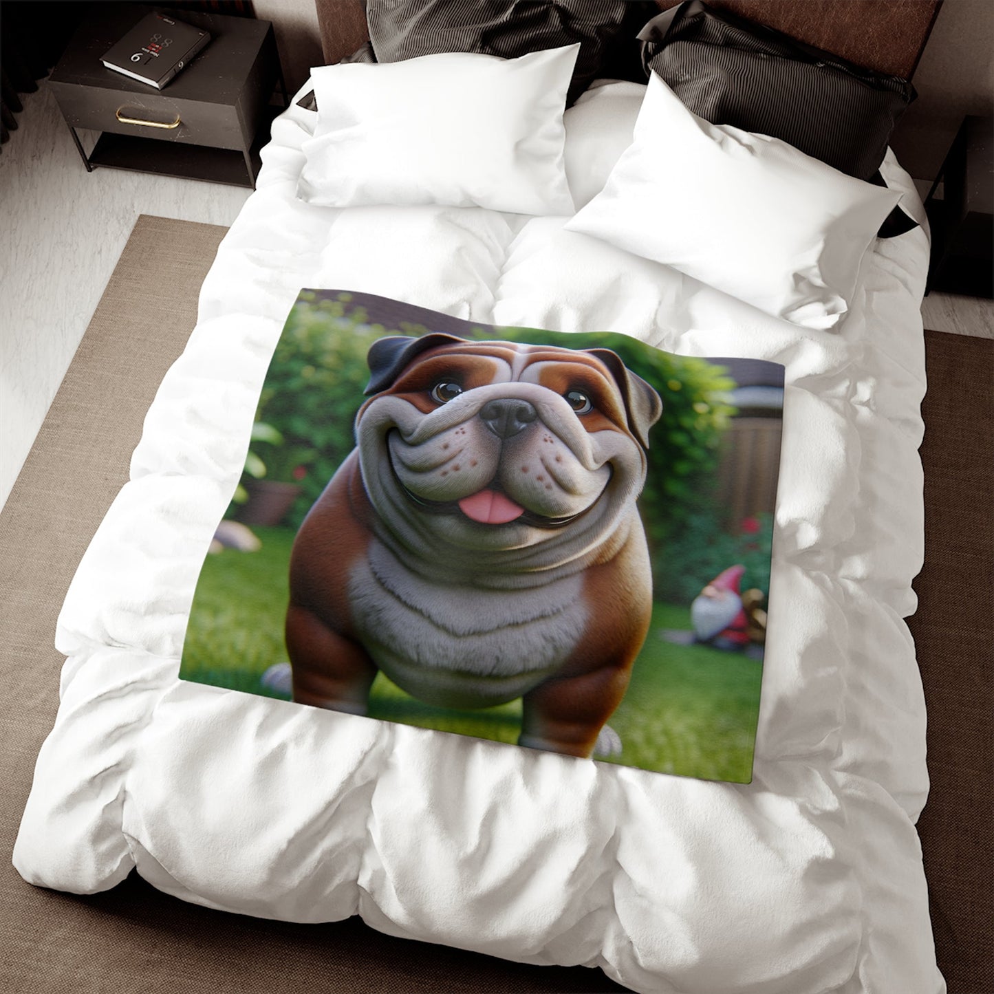 Sweatshirt Blanket – Plush Fleece Throw, 2 Size Options