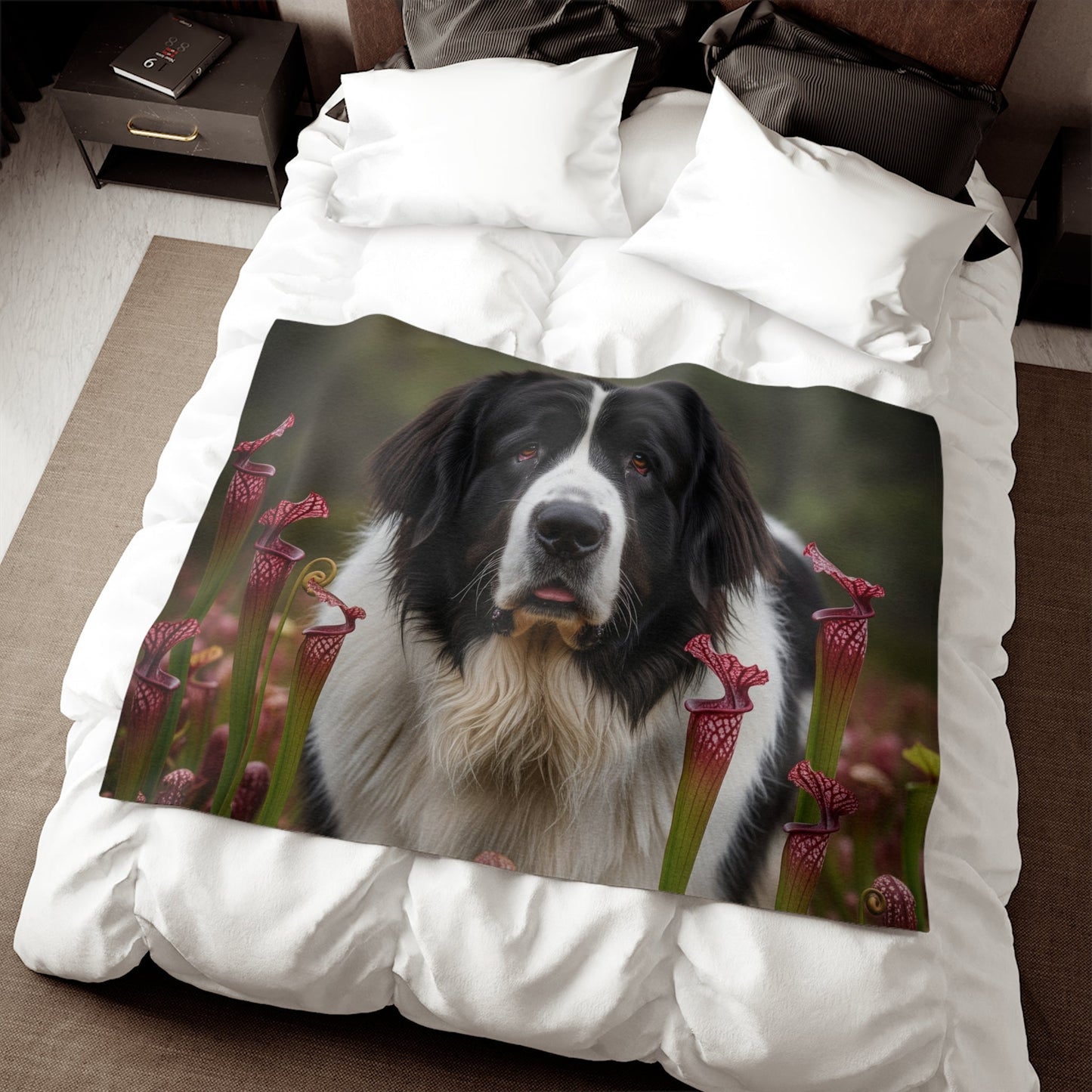 Sweatshirt Blanket – Plush Fleece Throw, 2 Size Options