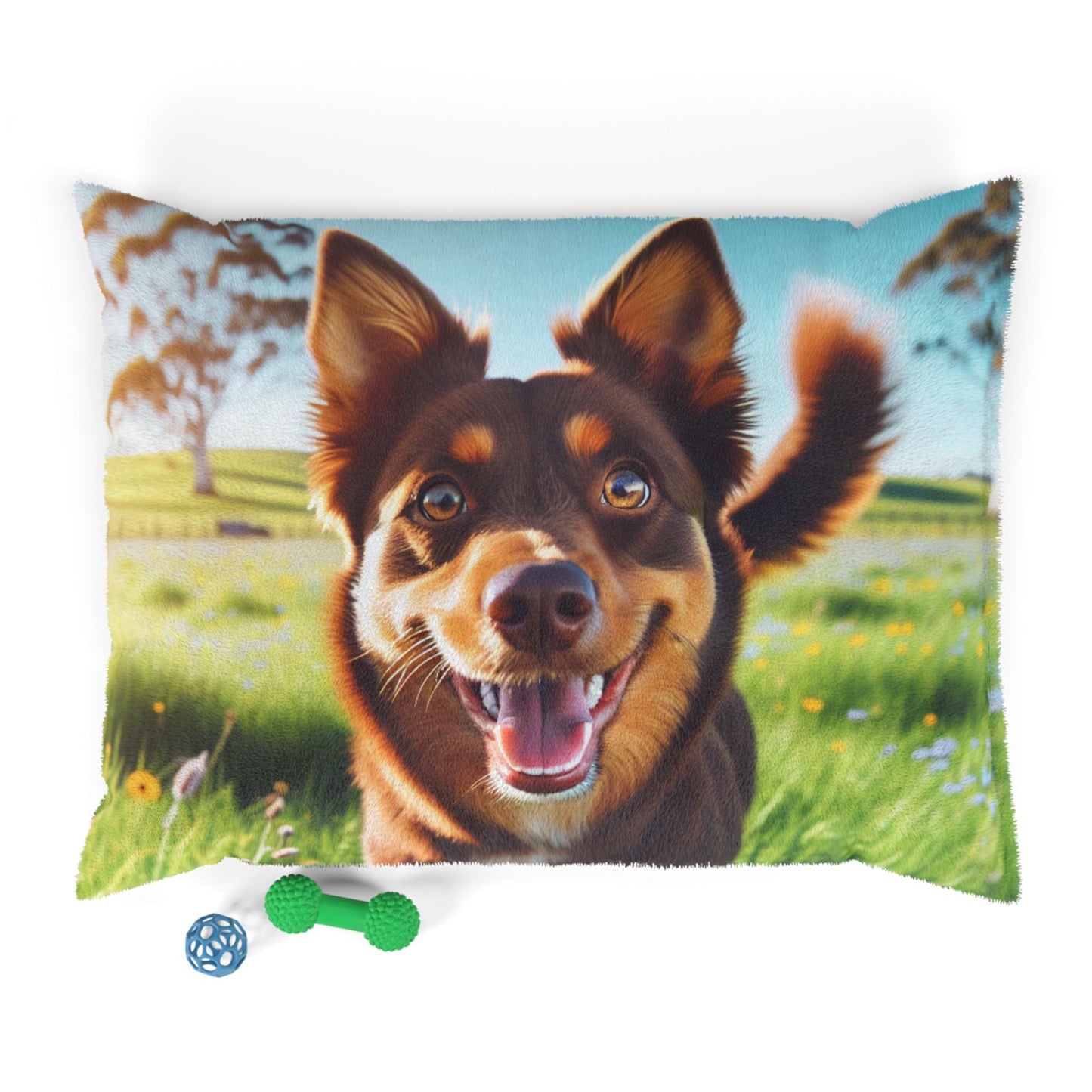 Pet Bed – Plush Dog Bed, 3 Size Options