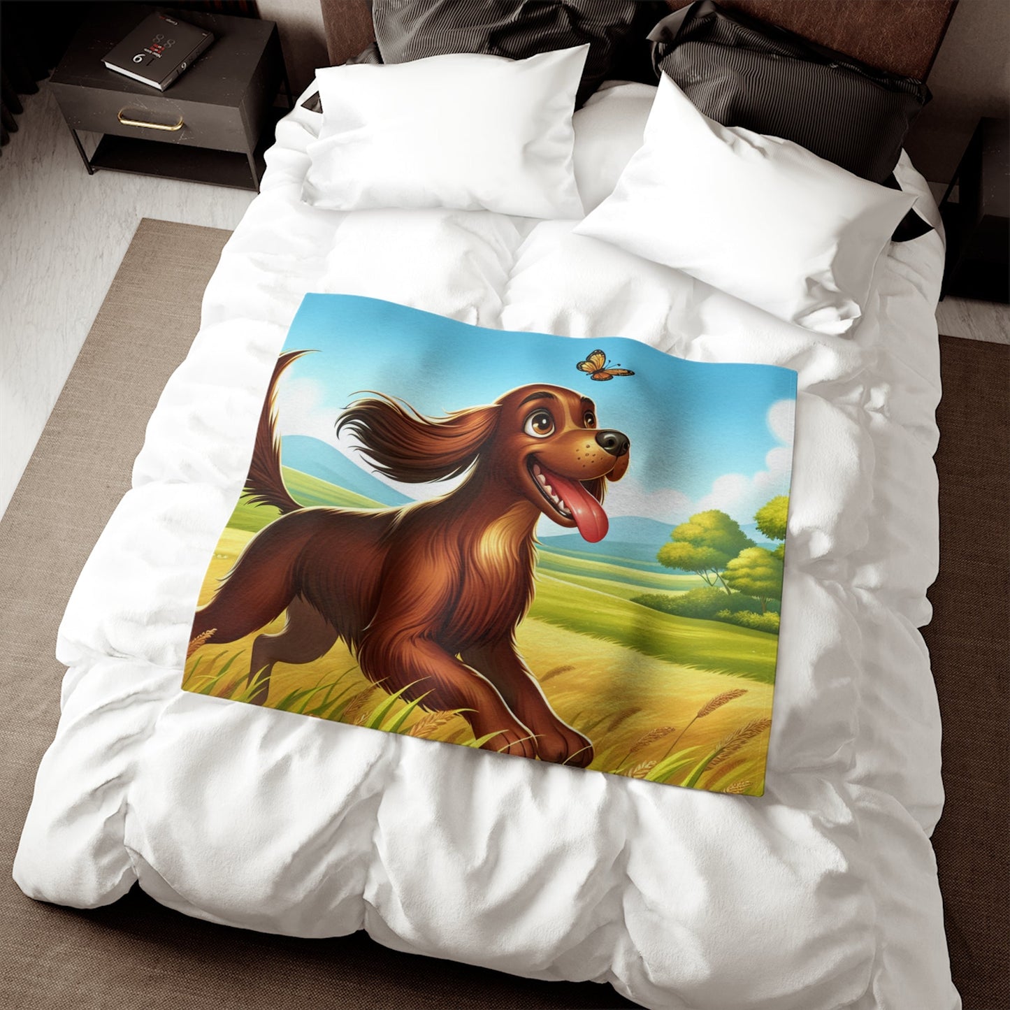 Sweatshirt Blanket – Plush Fleece Throw, 2 Size Options