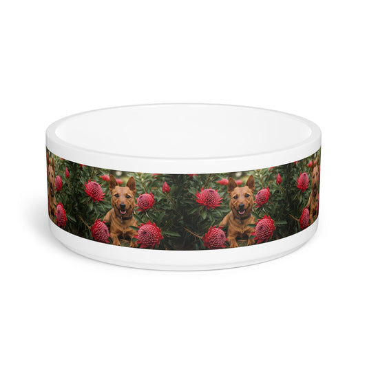 Ceramic Pet Bowl – 16 oz Dog Feeding Bowl