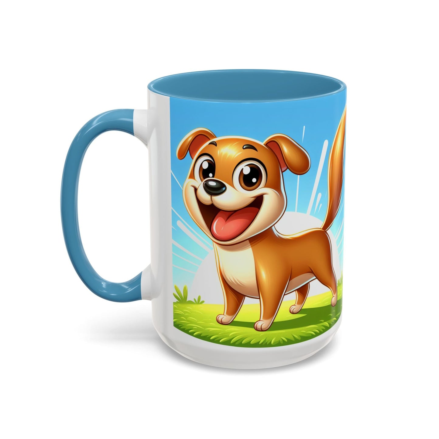 Keramiktasse mit Hunderassen-Motiv – 11 oz & 15 oz
