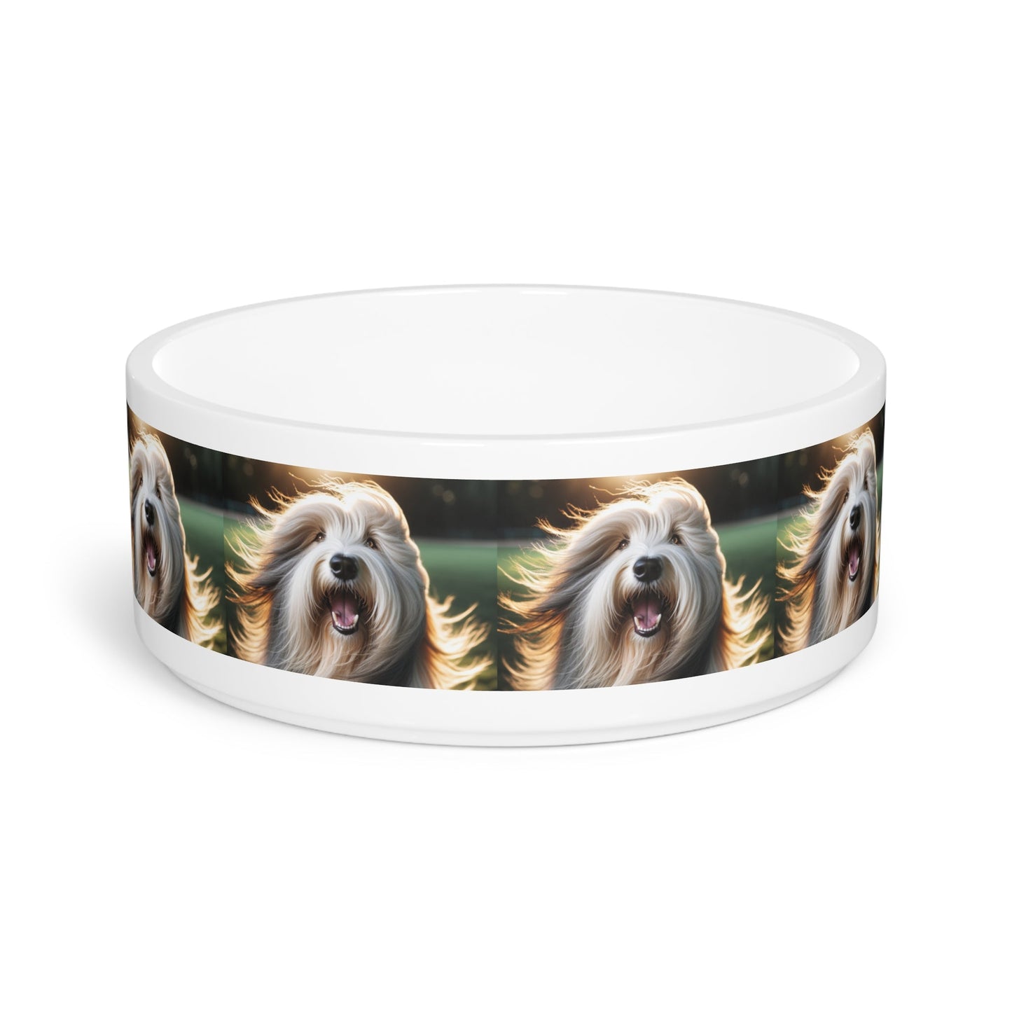 Ceramic Pet Bowl – 16 oz Dog Feeding Bowl