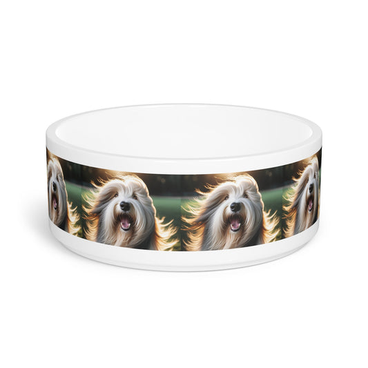 Ceramic Pet Bowl – 16 oz Dog Feeding Bowl