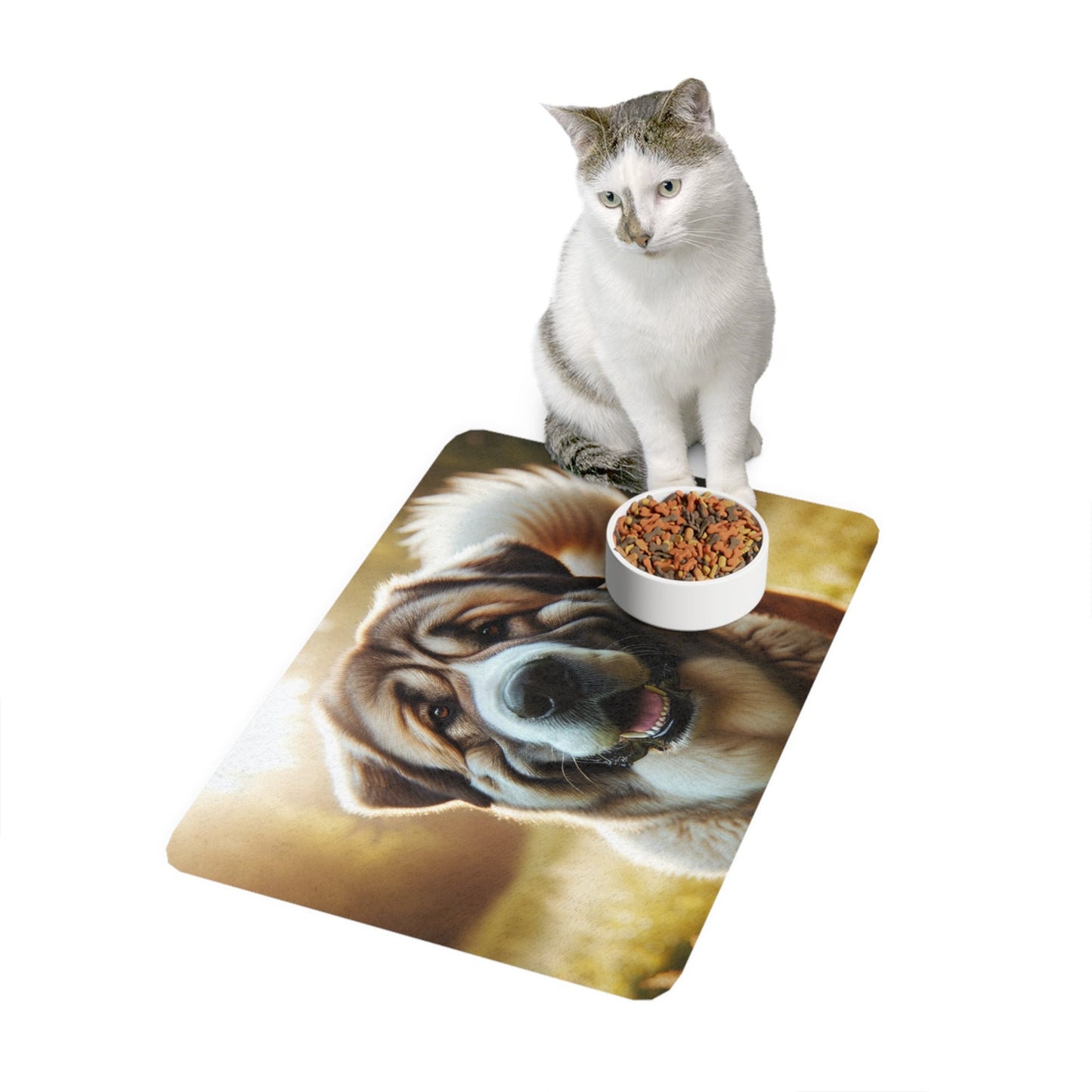 Non-Slip Pet Food Mat – Waterproof Feeding Mat for Dogs