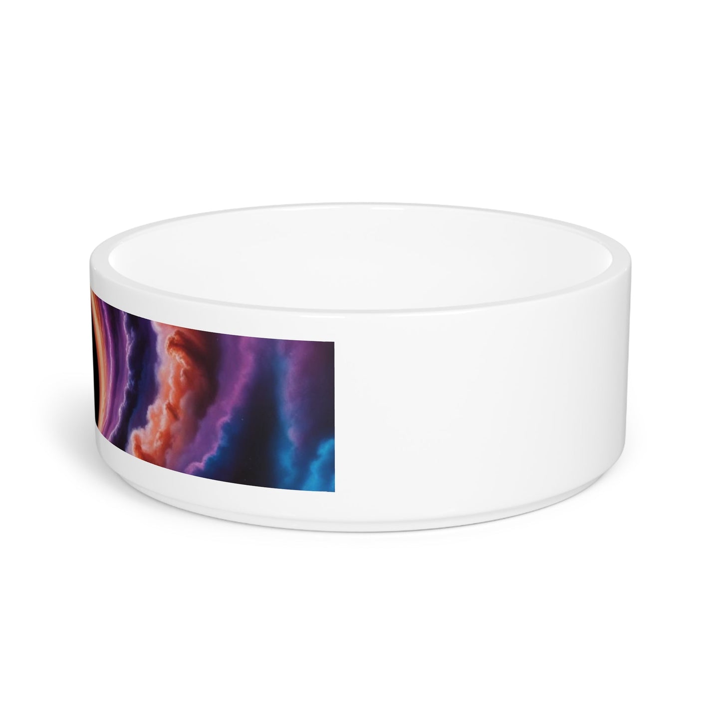 Ceramic Pet Bowl – 16 oz Dog Feeding Bowl