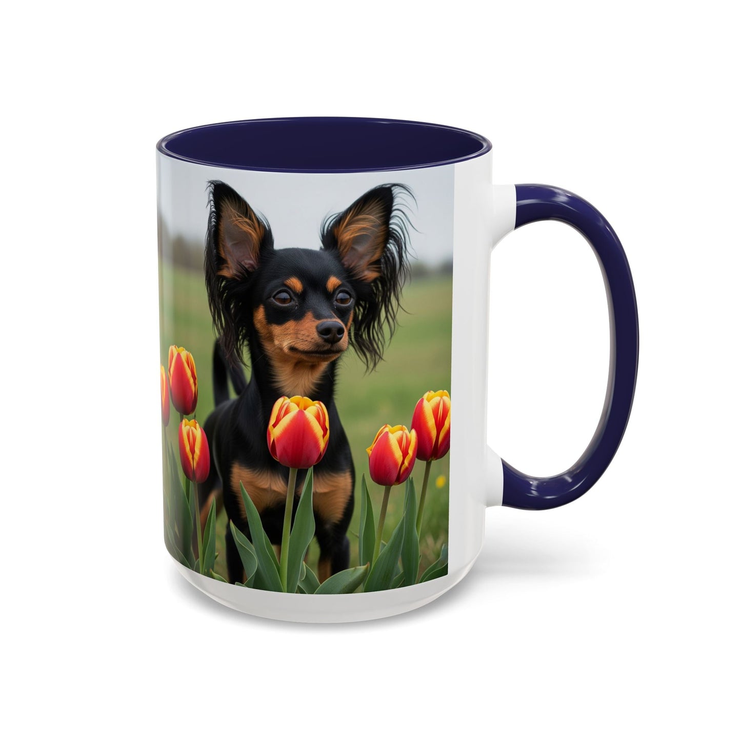 Keramiktasse mit Hunderassen-Motiv – 325 ml & 440 ml