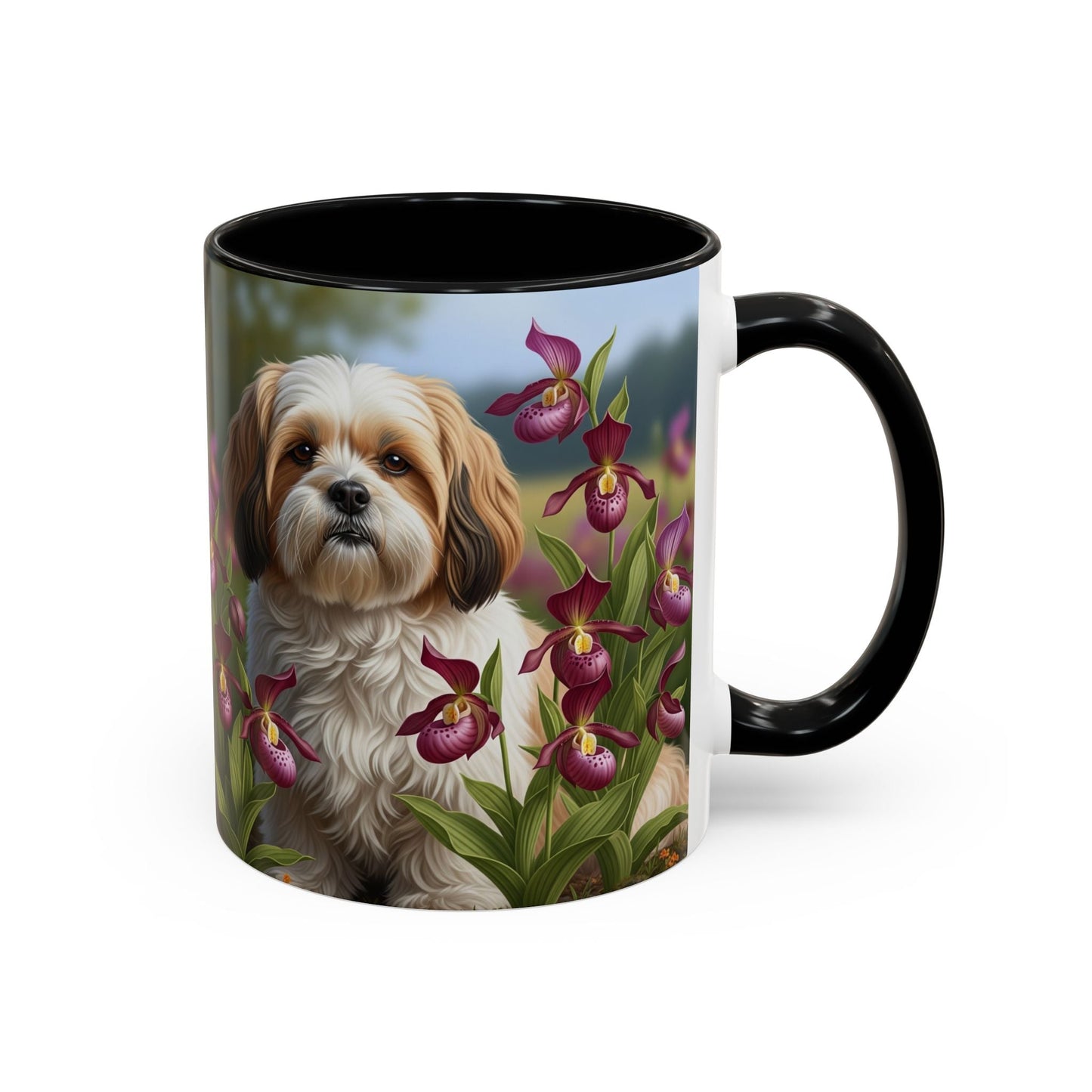 Keramiktasse mit Hunderassen-Motiv – 11 oz & 15 oz