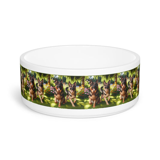 Ceramic Pet Bowl – 16 oz Dog Feeding Bowl