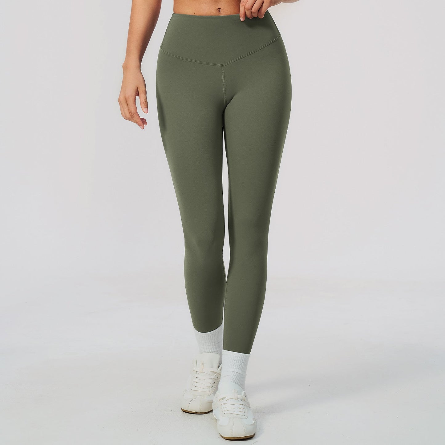High-elasticity 3D Shaping High-waisted Hip-lifting Yoga Pants For Women
