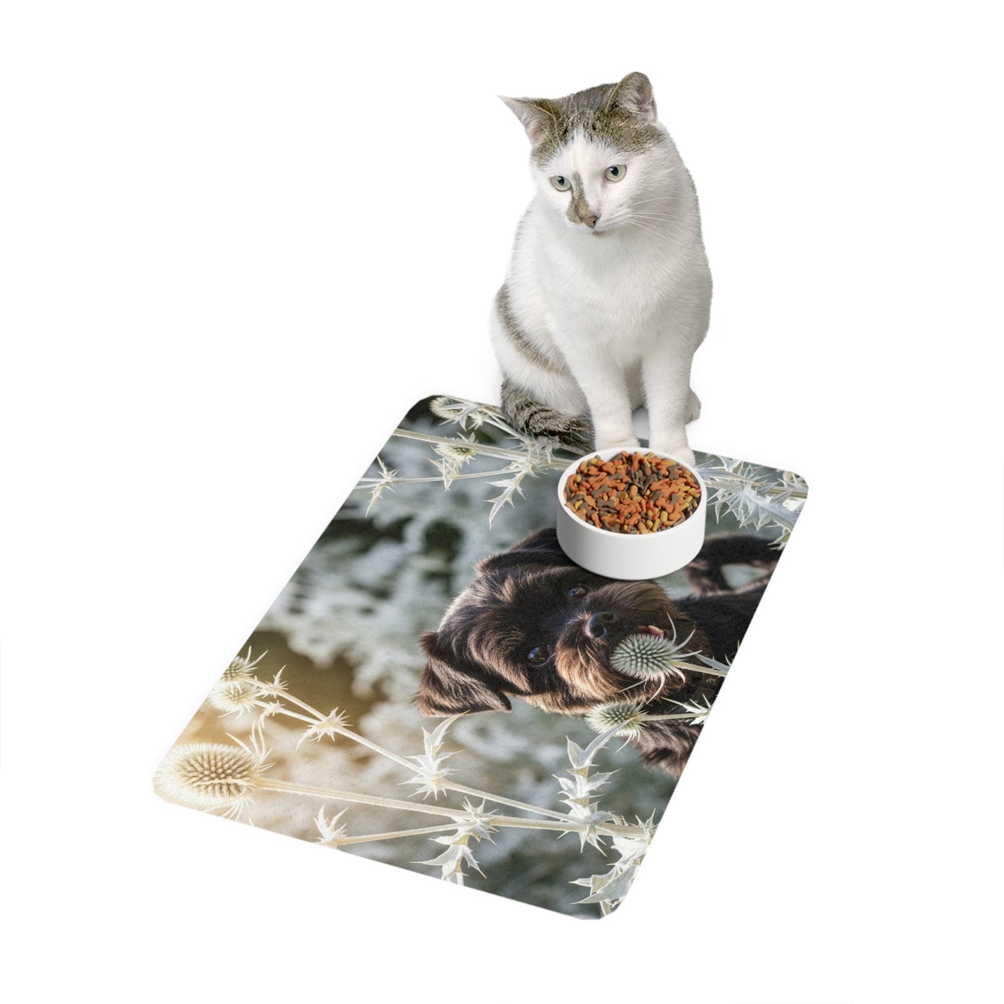 Non-Slip Pet Food Mat – Waterproof Feeding Mat for Dogs