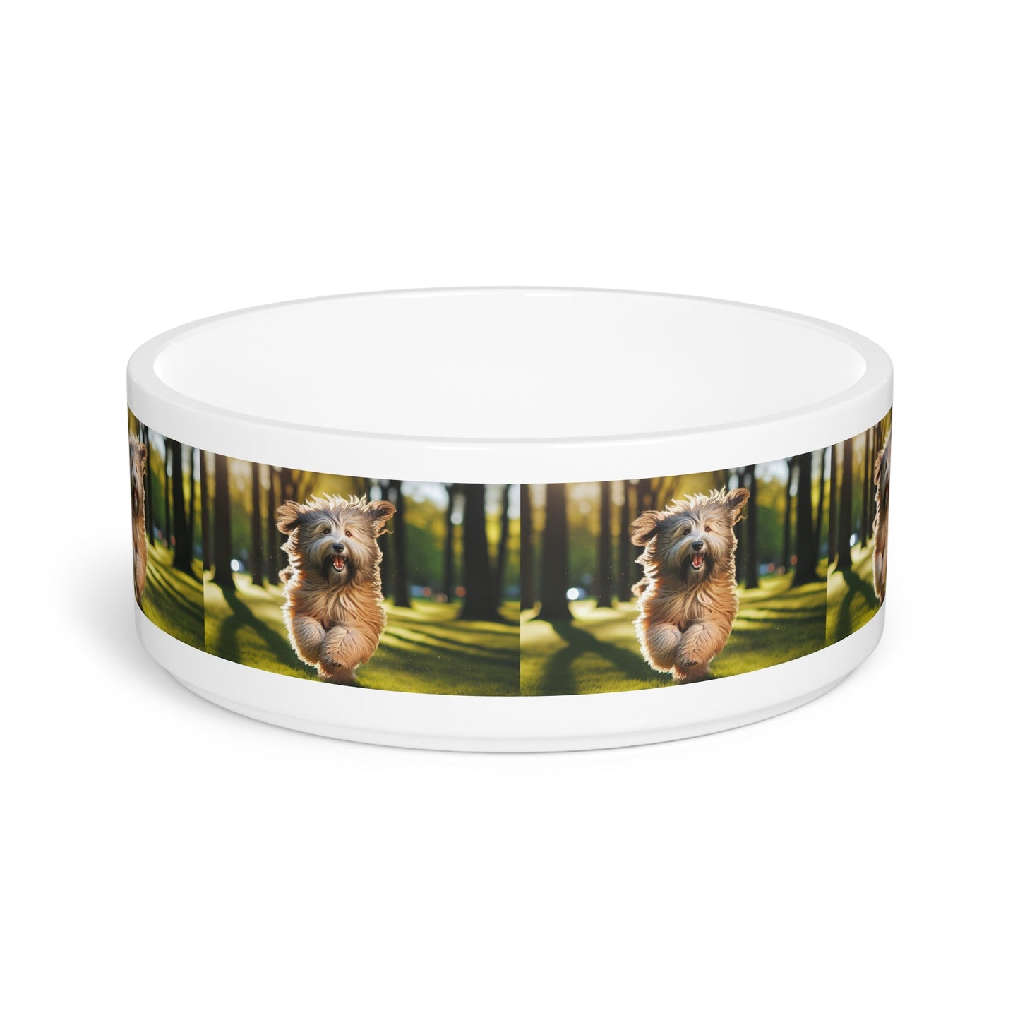 Ceramic Pet Bowl – 16 oz Dog Feeding Bowl