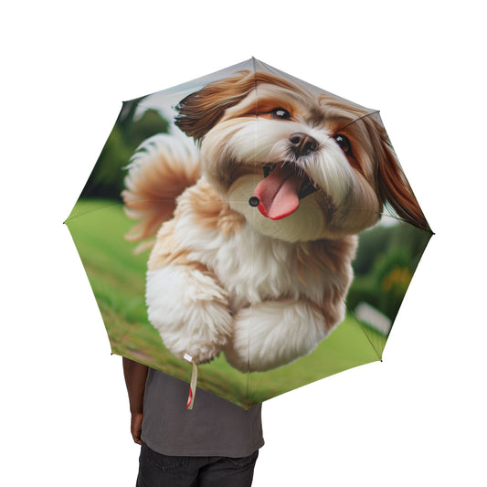 48" Semi-Automatic Umbrella – Windproof Large Travel Rain Umbrella