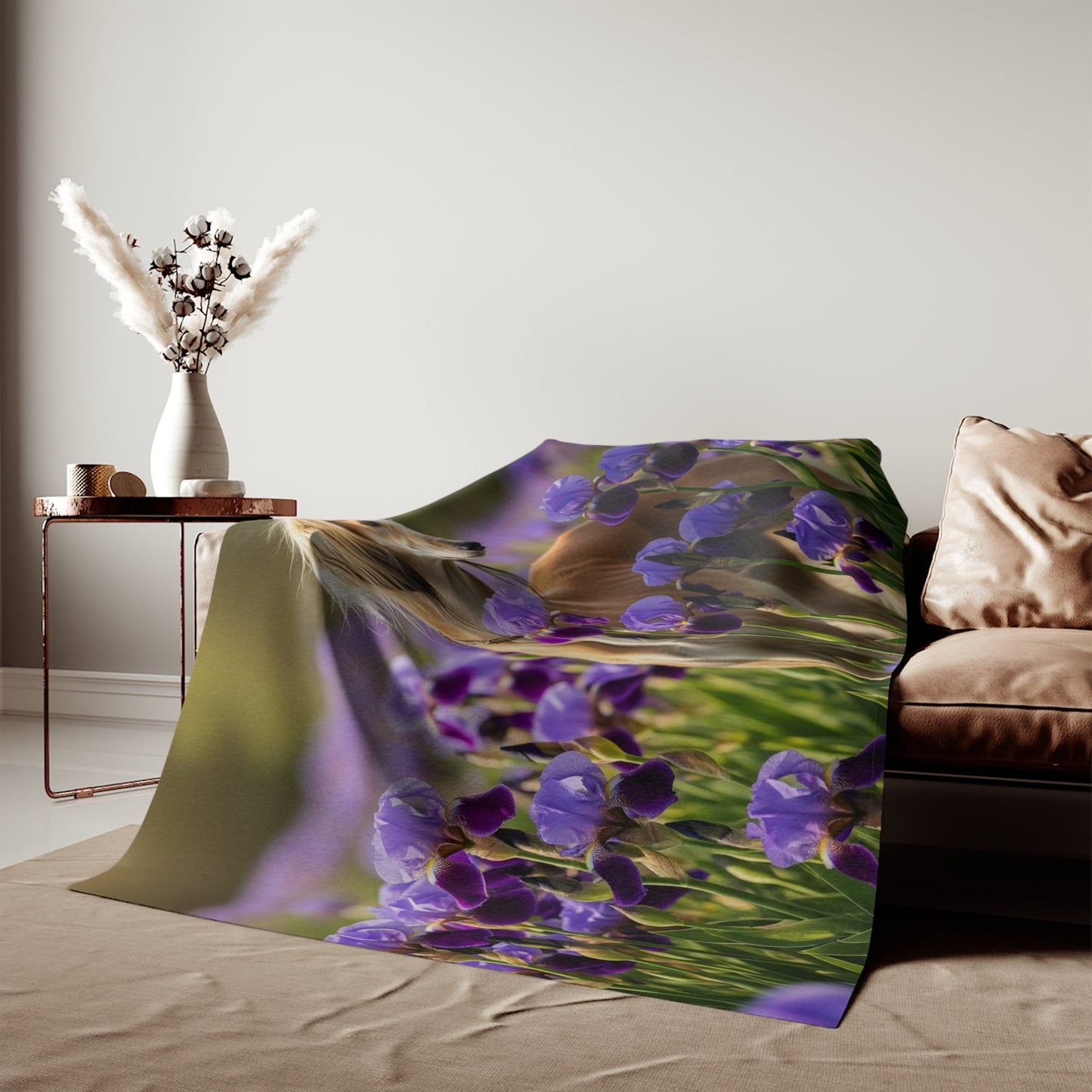 Sweatshirt Blanket – Plush Fleece Throw, 2 Size Options
