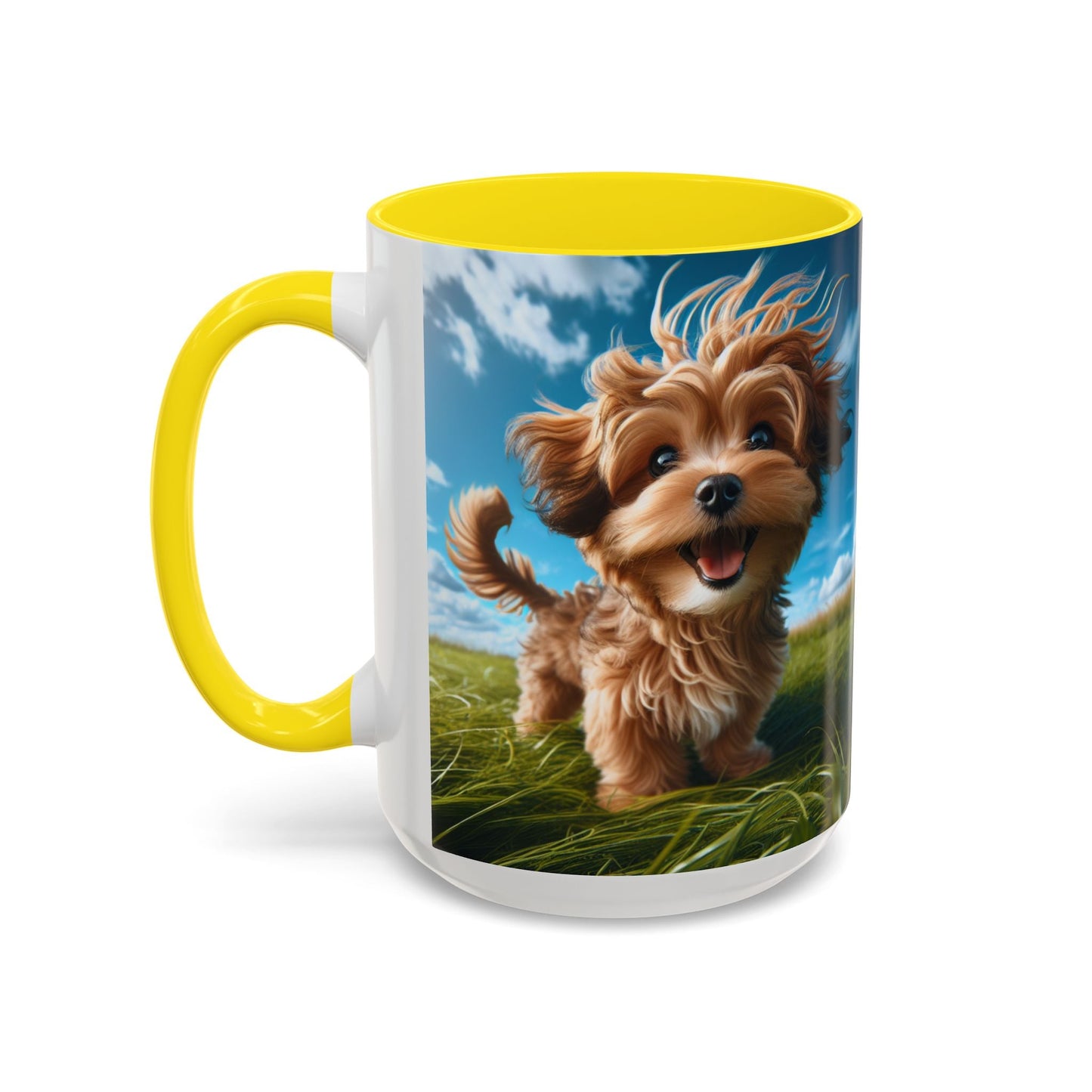 Keramiktasse mit Hunderassen-Motiv – 11 oz & 15 oz