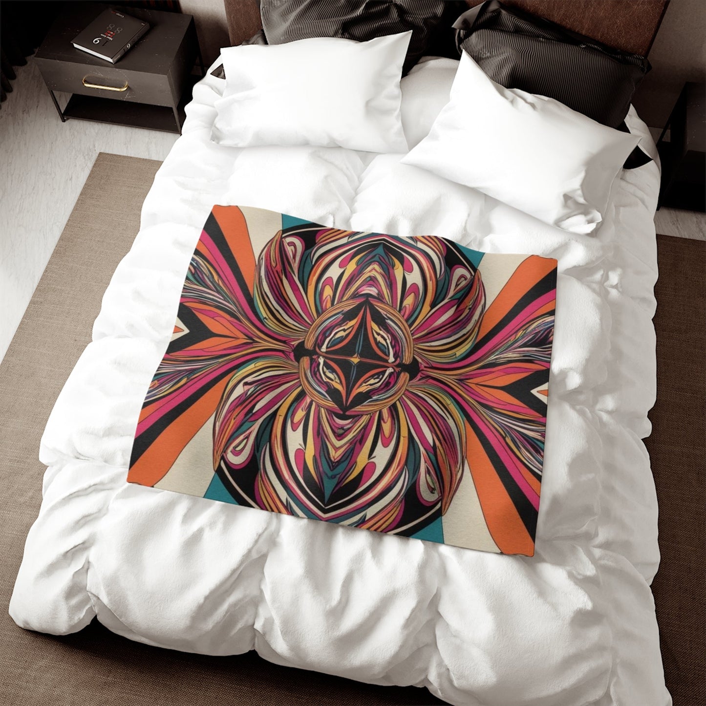 Sweatshirt Blanket – Plush Fleece Throw, 2 Size Options