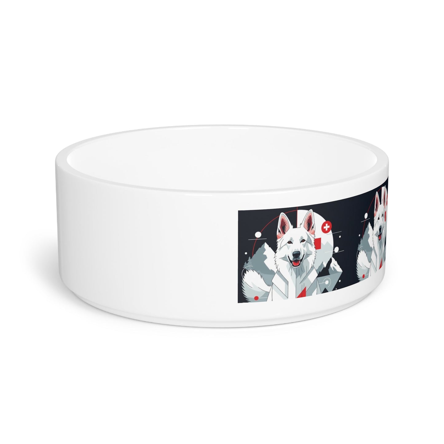 Ceramic Pet Bowl – 16 oz Dog Feeding Bowl