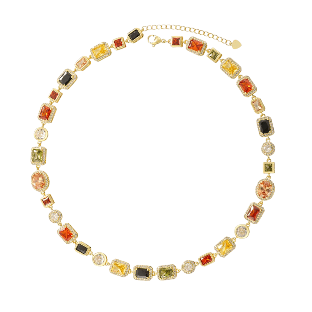 Raven Gemstone Necklace/Bracelet - ThisandThatShoppe