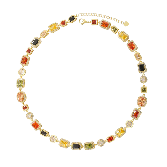 Collier/Bracelet Gemme Corbeau